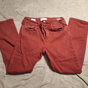 Size 28 Dear JOHN RED Blaire JEANS